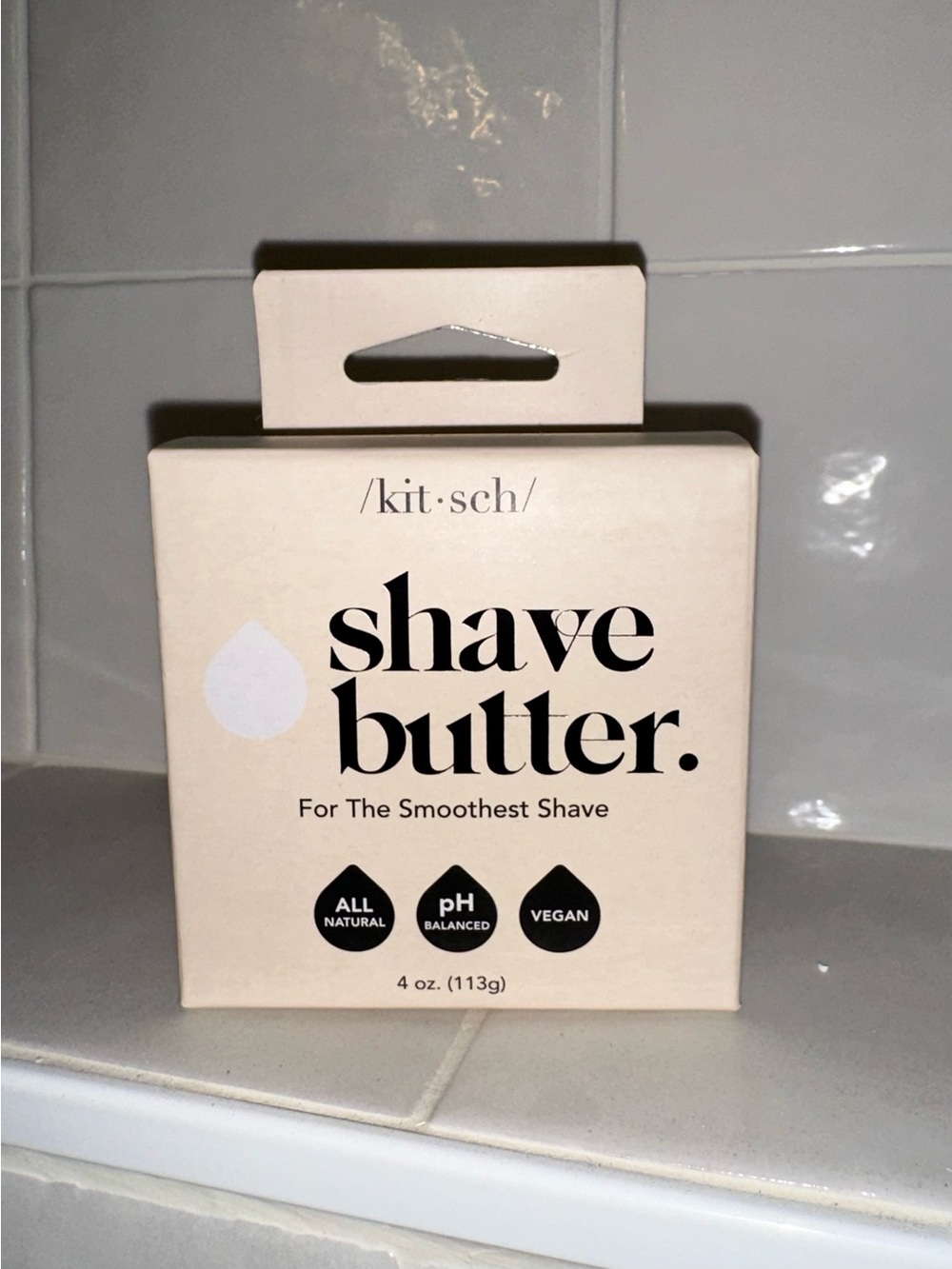Kitsch Shave Butter 4 oz New in Box Vegan